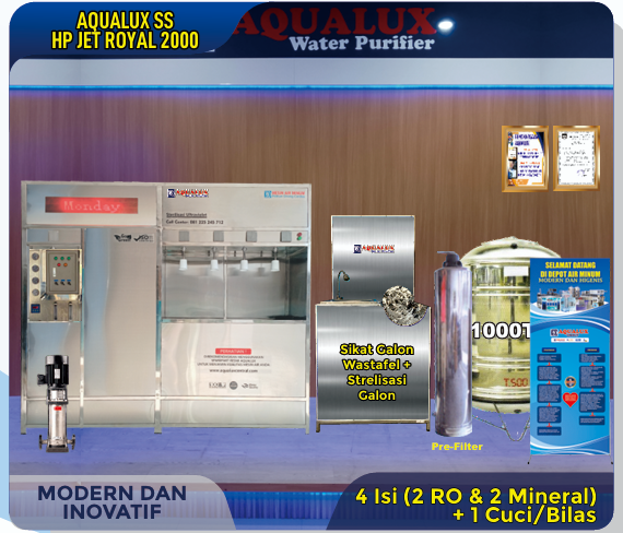 aqualux ss hp jet royal 2000